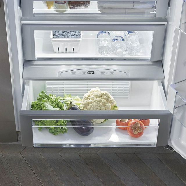 Monogram 20.2 Cu. Ft. Custom Panel Smart Built In Side-by-Side Refrigerator 5