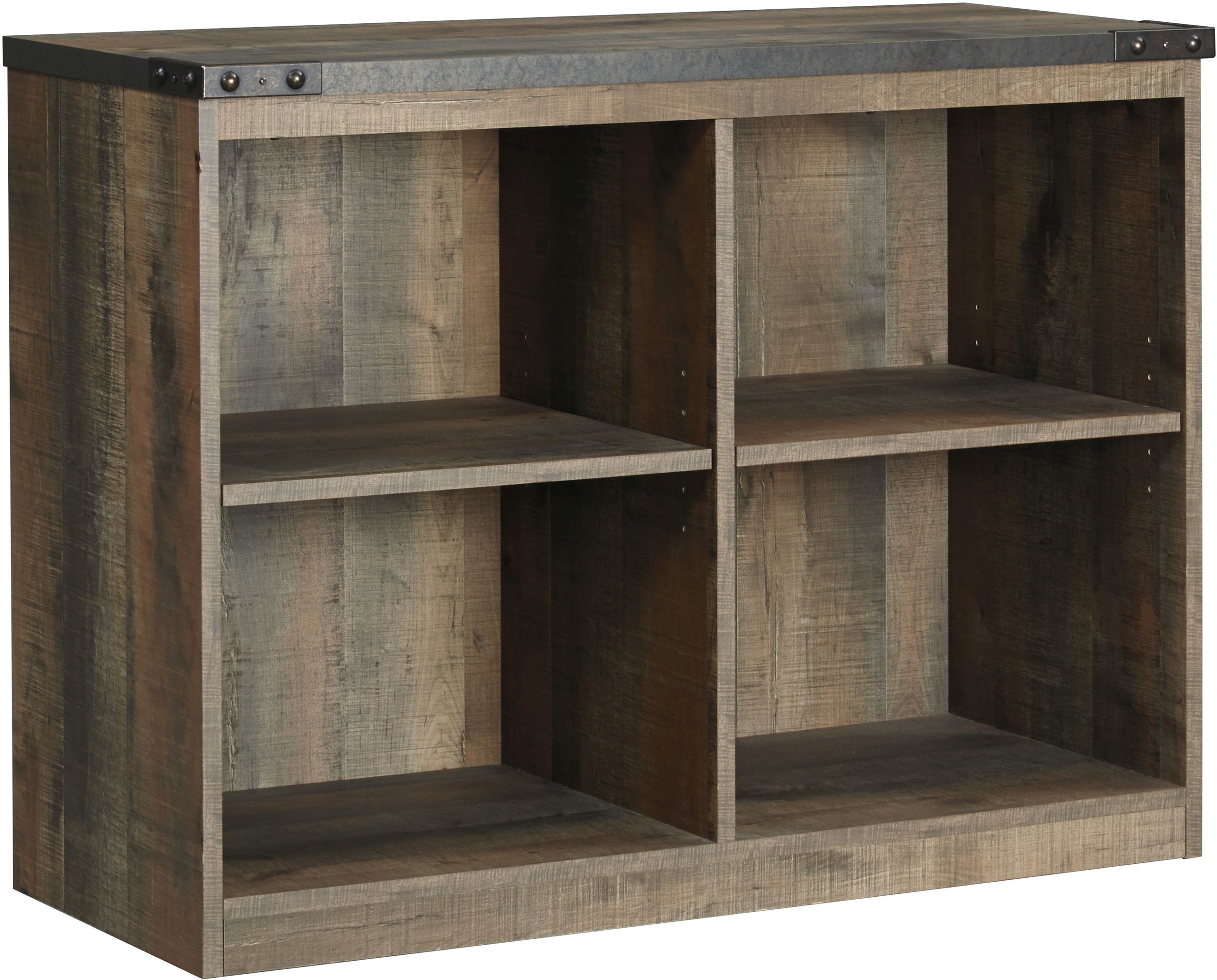 Signature Design By Ashley® Trinell Rustic Brown Loft Bookcase | Roby's ...