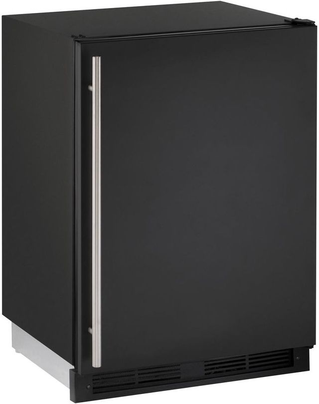 U-Line® 1000 Series 5.7 Cu. Ft. Black Compact Refrigerator