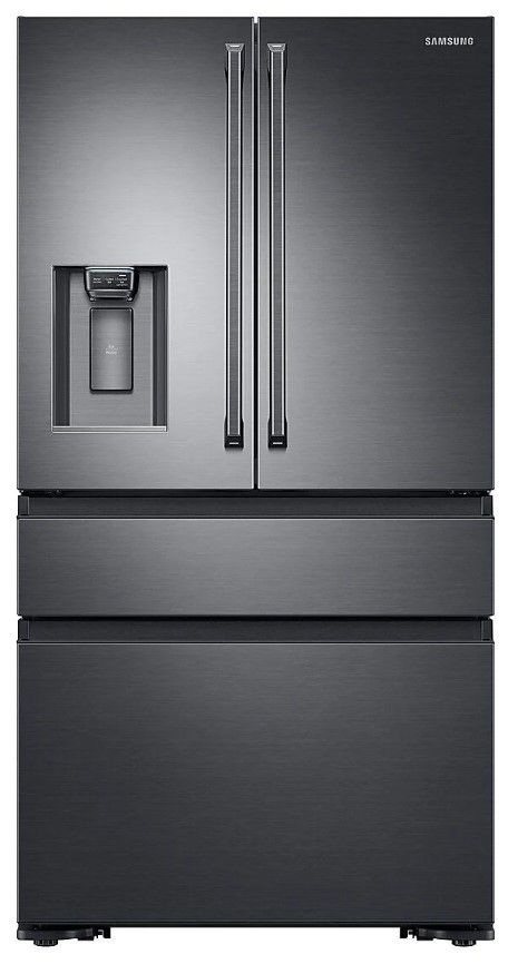 Samsung 22.6 Cu.Ft. Black Stainless Steel French Door Refrigerator 0