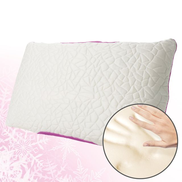 Protect-A-Bed® Therm-A-Sleep® White Snow Memory Foam Queen Pillow 17