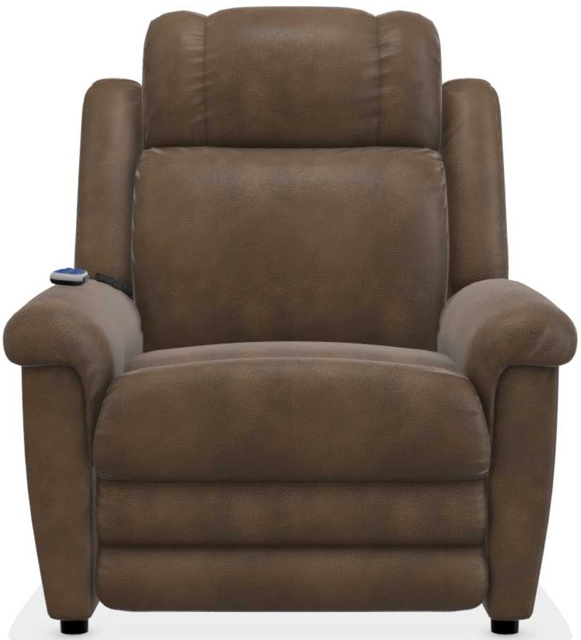 La Z Boy Clayton Gold Power Lift Recliner with Massage and Heat