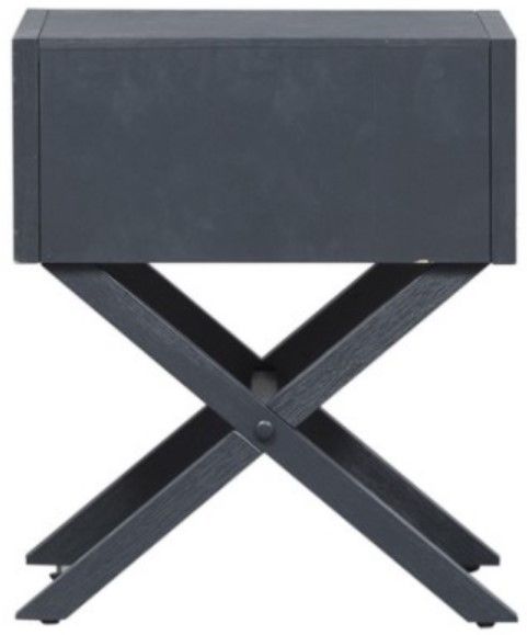 Liberty East End Denim Accent Table-2