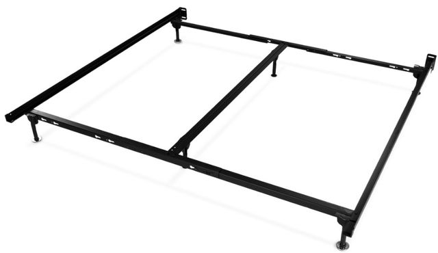 Glideaway® Advantage Black Queen Bed Frame with Glides 0