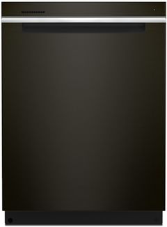 Whirlpool® 24" Fingerprint Resistant Black Stainless Top Control Built In Dishwasher