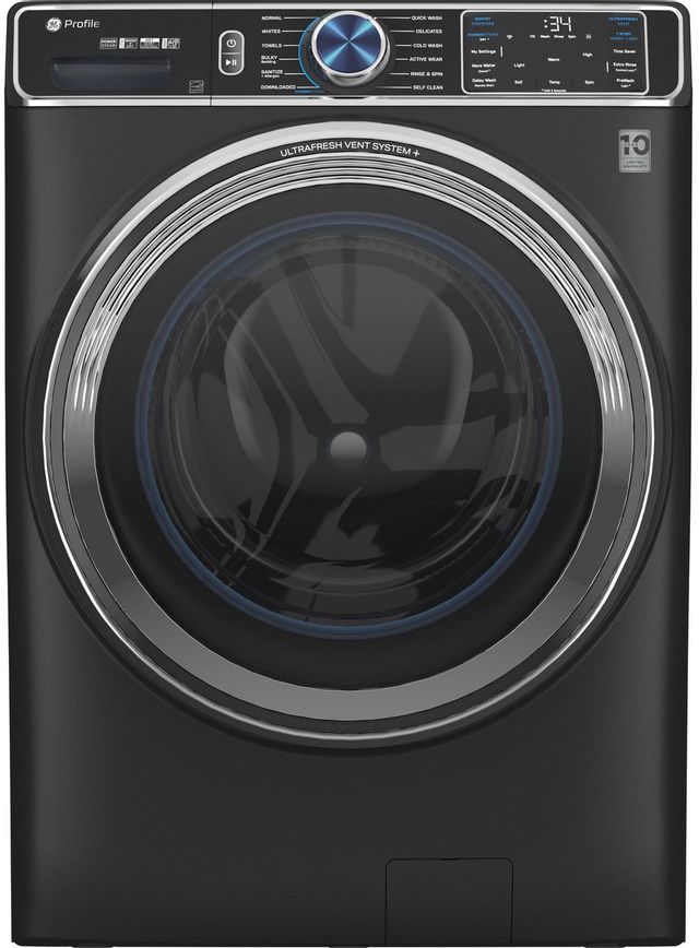 GE Profile™ 5.3 Cu. Ft. Carbon Graphite Front Load Washer-0