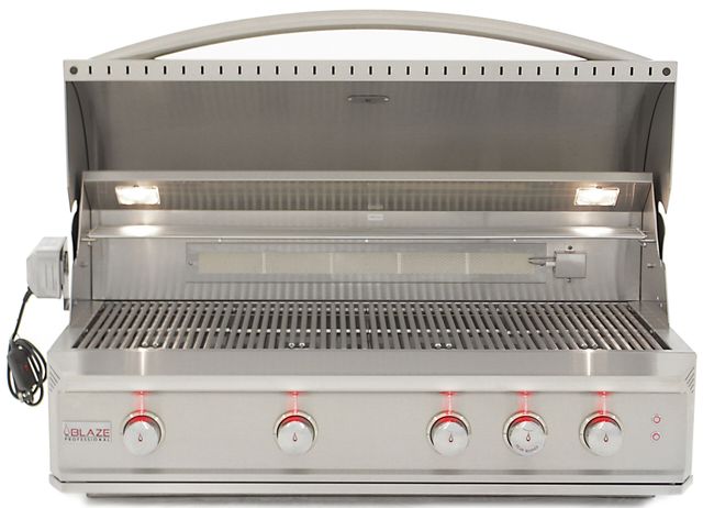 Blaze® Grills Professional 44.19" Stainless Steel 4 Burner Built In Gas Grill 2