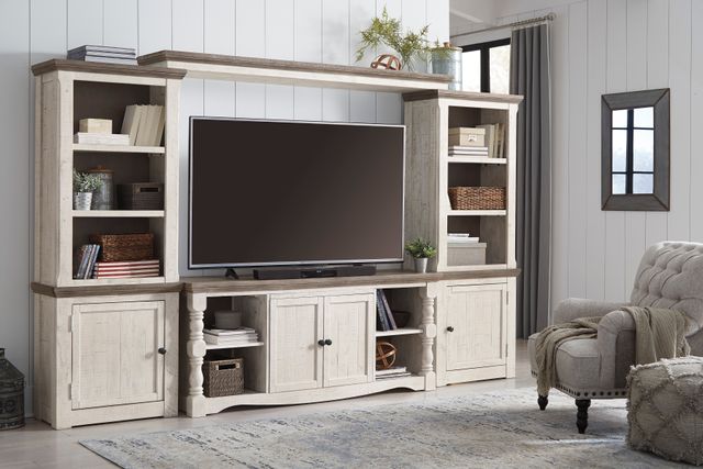 Signature Design by Ashley® Havalance Two-Tone Extra Large TV Stand 6