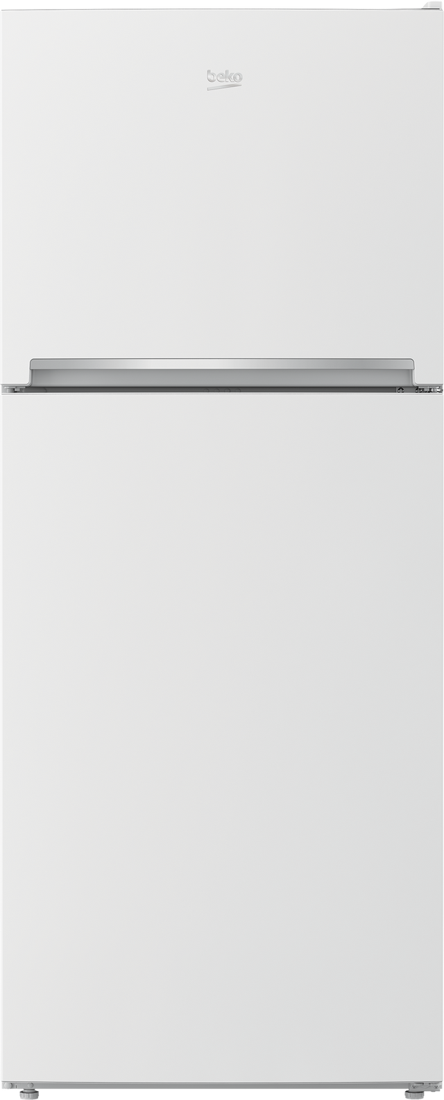 Beko 13.5 Cu. Ft. Stainless Steel Counter Depth Top Freezer Refrigerator 3