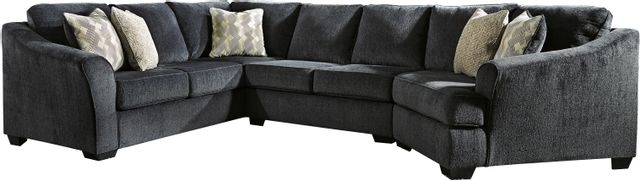 Signature Design by Ashley® Eltmann 3-Piece Slate Sectional with Cuddler 0
