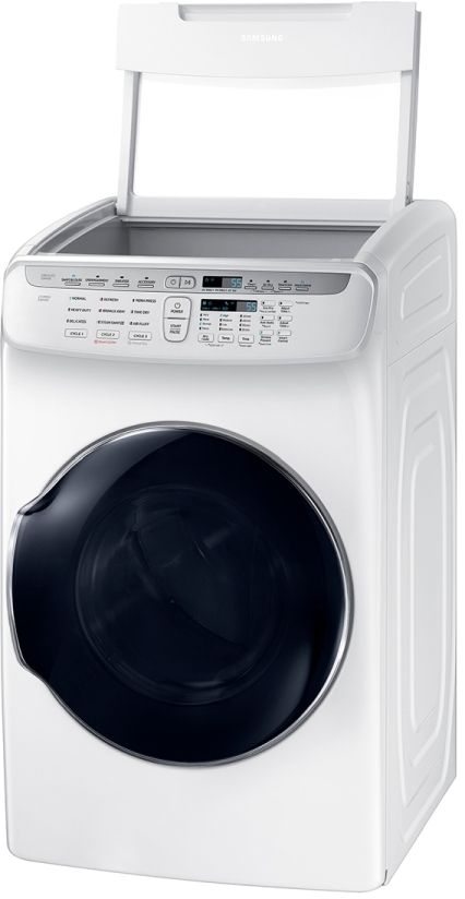Samsung 7.5 Cu. Ft. White FlexDry™ Electric Dryer 5