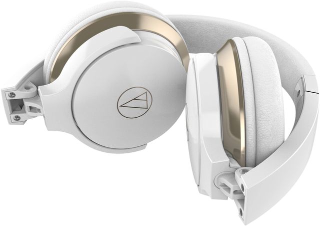 Audio-Technica® SonicFuel® White Wireless On-Ear Headphones 3
