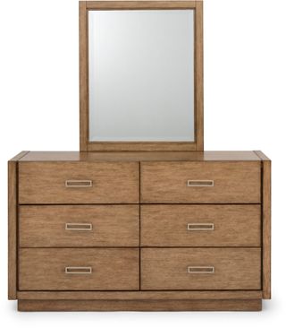 homestyles® Montecito Oak Dresser & Mirror