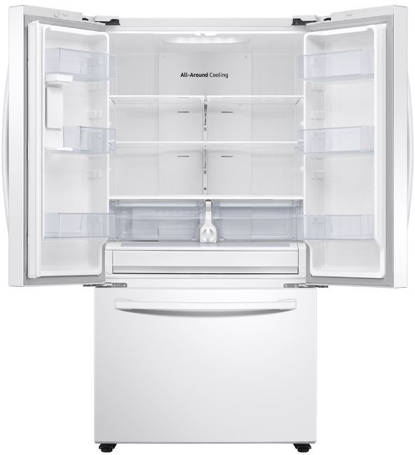 Samsung 28.2 Cu. Ft. White French Door Refrigerator 3