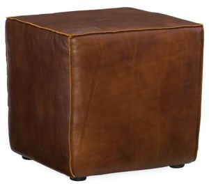 Hooker® Furniture Co Quebert Old English Saddle Cube Ottoman