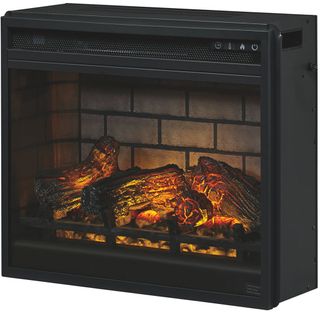 Signature Design by Ashley® Black Insert Infrared Fireplace