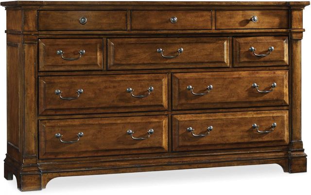 Hooker® Furniture Tynecastle Warm Chestnut-Colored Alder Dresser 0