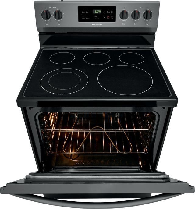 Frigidaire® 30" Black Stainless Steel Free Standing Electric Range 3