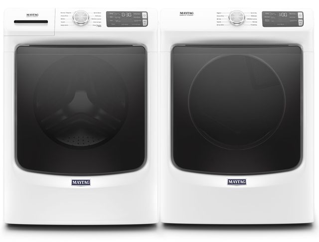 Maytag® White Front Load Laundry Pair