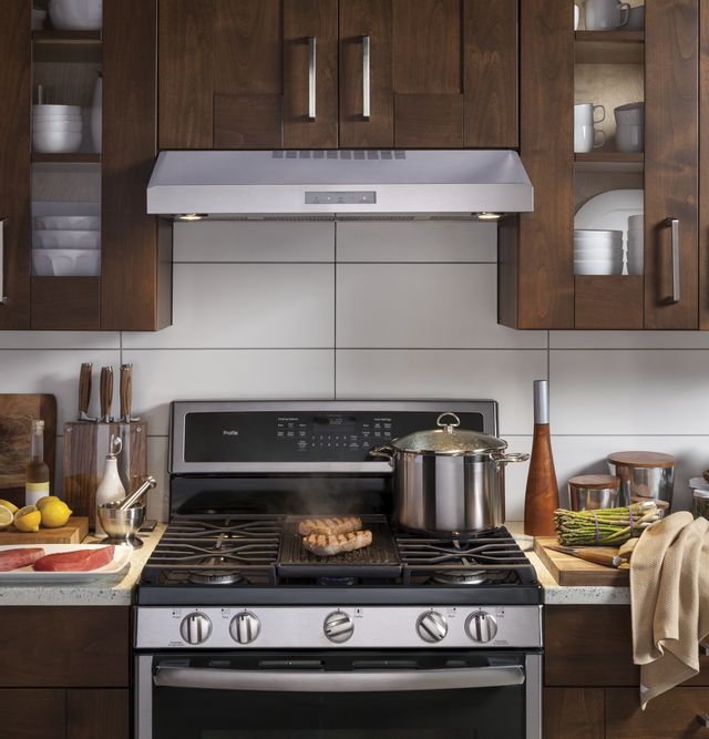 GE Profile™ 5 Piece Stainless Steel Kitchen Package 1