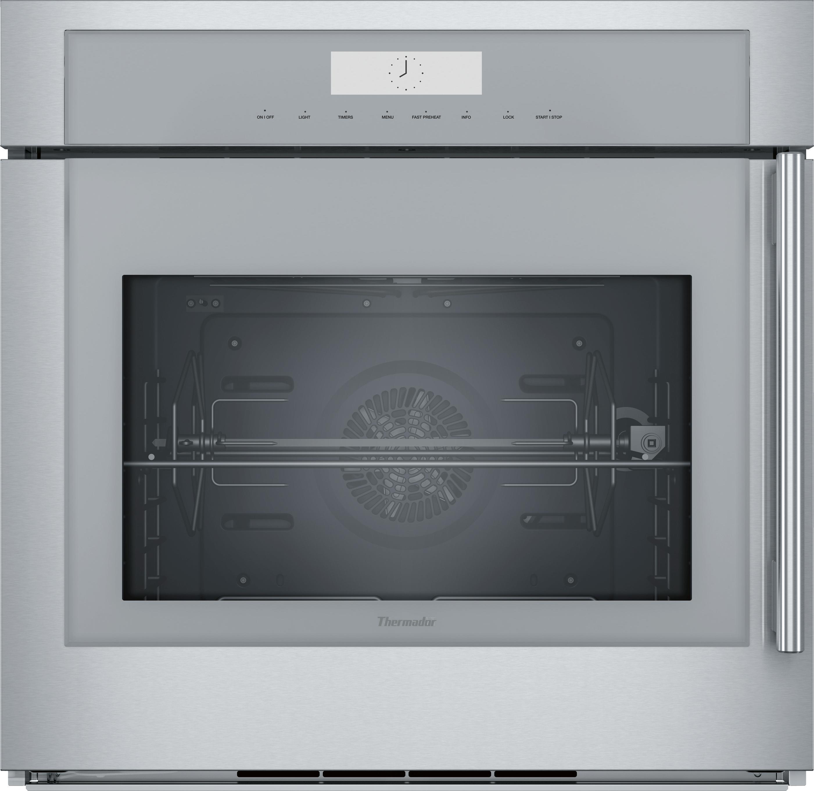 Thermador® Masterpiece® 30" Stainless Steel Electric Built in Single Oven-MED301LWS