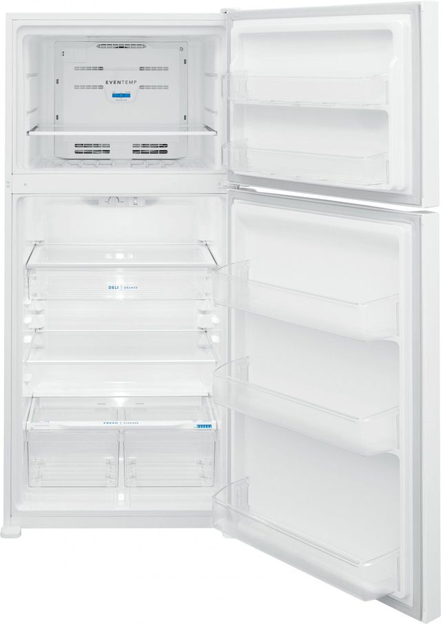 Frigidaire® 20.0 Cu. Ft. White Top Freezer Refrigerator