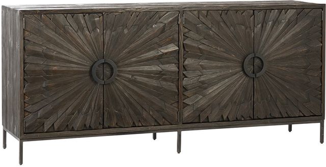 Dovetail Furniture Mabari Brown Sideboard