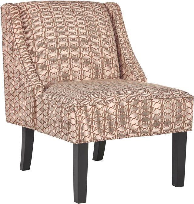 Signature Design by Ashley® Janesley Orange/Cream Accent Chair-0