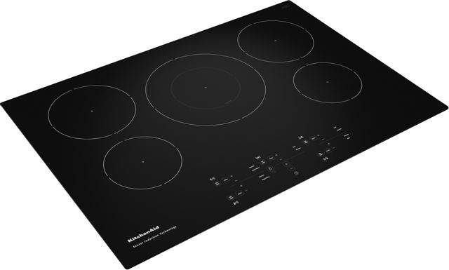 KitchenAid® 30" Black Induction Cooktop 2