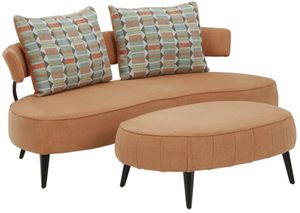 Signature Design by Ashley® Hollyann 2 Piece Rust Living Room Seating Set