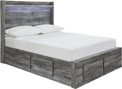 Signature Design by Ashley® Baystorm Gray Full 6-Drawer Storage Panel Bed