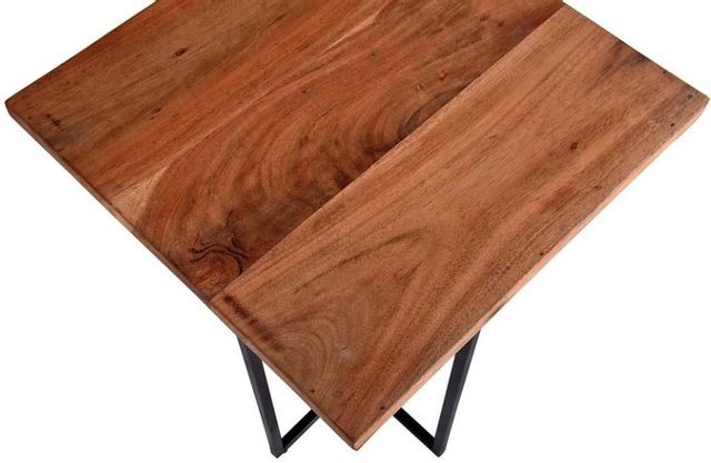 Progressive® Furniture Layover Iron/Natural Accent Table-2