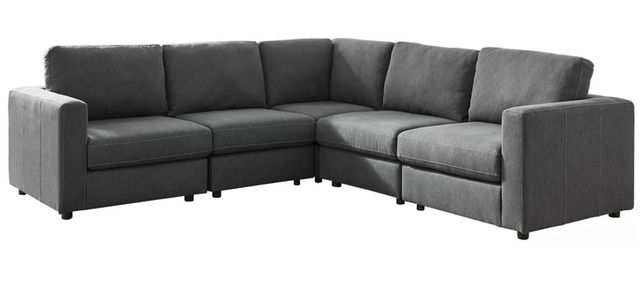 Signature Design by Ashley® Candela 6-Piece Charcoal Living Room Seating Set-1