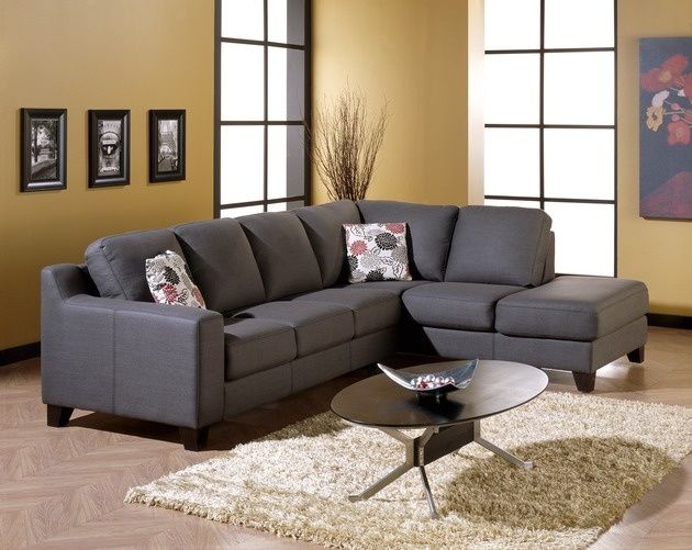 Palliser® Furniture Reed 2-Piece Gray Sectional 4