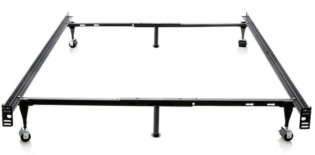 Malouf® Structures® Wheel Full/Twin Adjustable Bed Frame 0