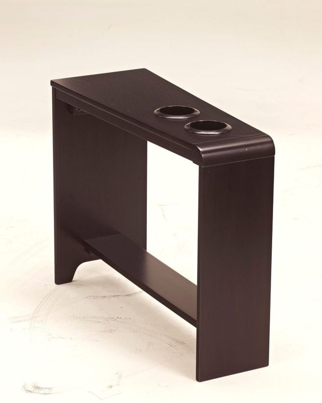 Signature Design by Ashley® Carlyle Almost Black Chair Side End Table 2