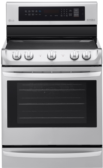 LG 30" Free Standing Electric Range-Stainless Steel-0