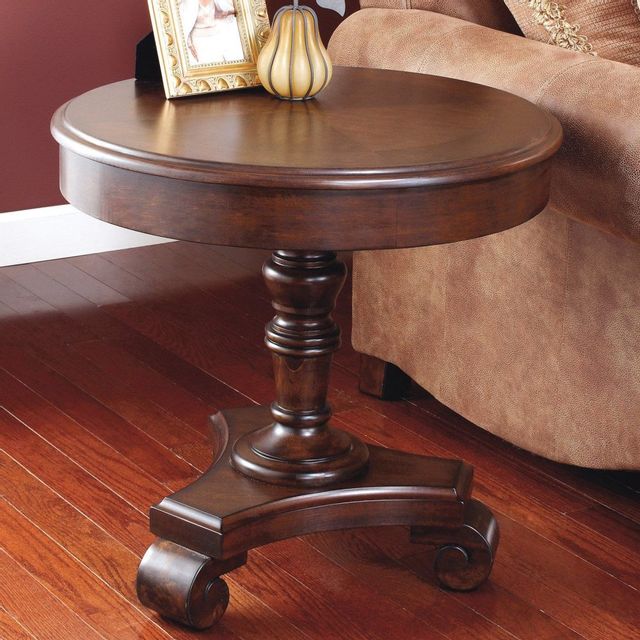 Signature Design by Ashley® Brookfield Dark Brown End Table 1