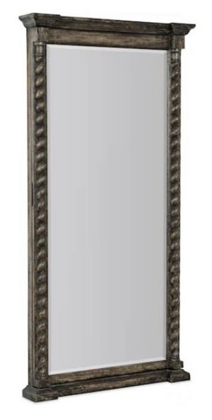 Hooker® Furniture La Grange Vail Flemish Floor Mirror with Jewelry Storage