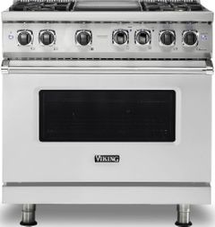Viking® Professional 5 Series 36" Stainless Steel Pro Style Dual Fuel Natural Gas Range