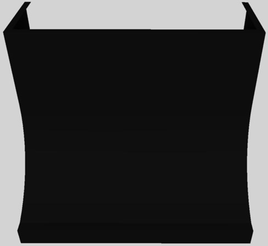 Vent-A-Hood® 36" Black Wall Mounted Range Hood