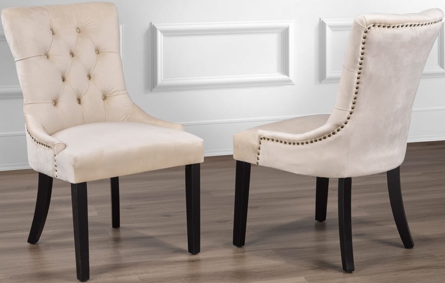 cream accent chairs set of 2