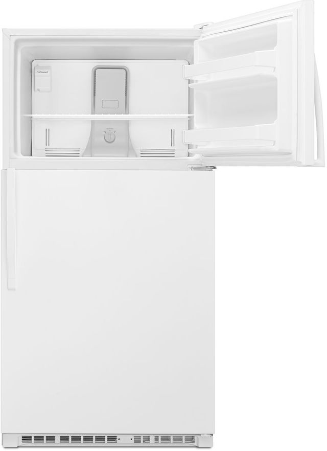 Whirlpool® 20.5 Cu. Ft. Monochromatic Stainless Steel Top Freezer Refrigerator 13