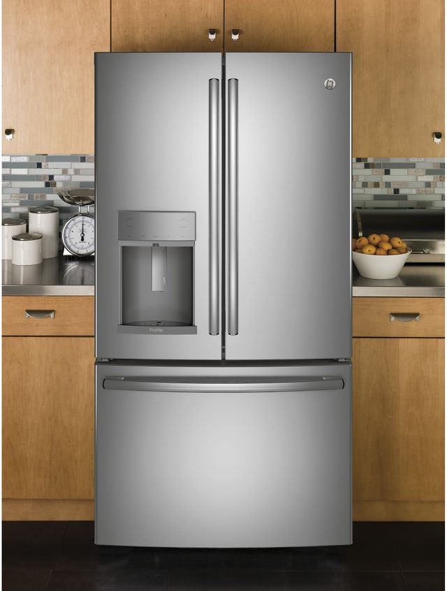 GE Profile™ 27.8 Cu. Ft. Stainless Steel French Door Refrigerator 6