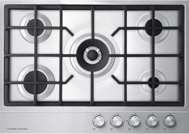 Fisher & Paykel Series 7 30" Stainless Steel Gas Cooktop-0