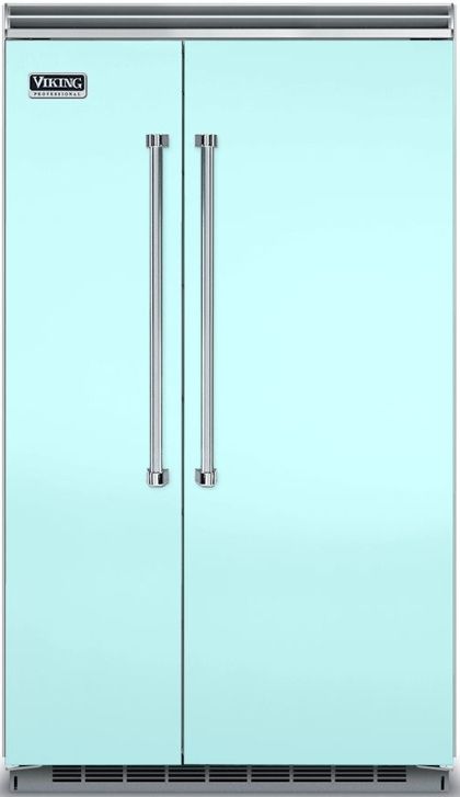 Viking® Professional 5 Series 29.1 Cu. Ft. Stainless Steel Built In Side-by-Side Refrigerator 55