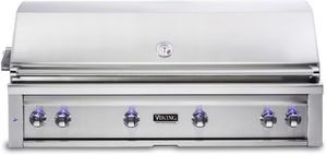 Viking® 5 Series 54" Stainless Steel Built In Natural Gas Grill
