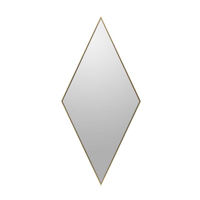 A & B Home Diamond Wall Mirror-0