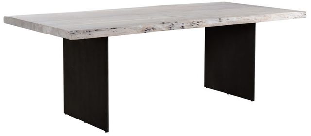 Moe's Home Collection Evans White Dining Table 1
