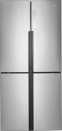 Haier 16.4 Cu. Ft. Stainless Steel Counter Depth French Door Refrigerator